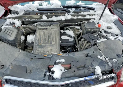 2012 Chevrolet Equinox Lt из США, поврежденный, VIN 2GNALPEK8C6394378